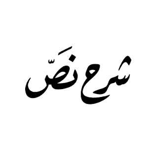 شرح نص لست اثري الخالد شرح نص لست اثري الخالد