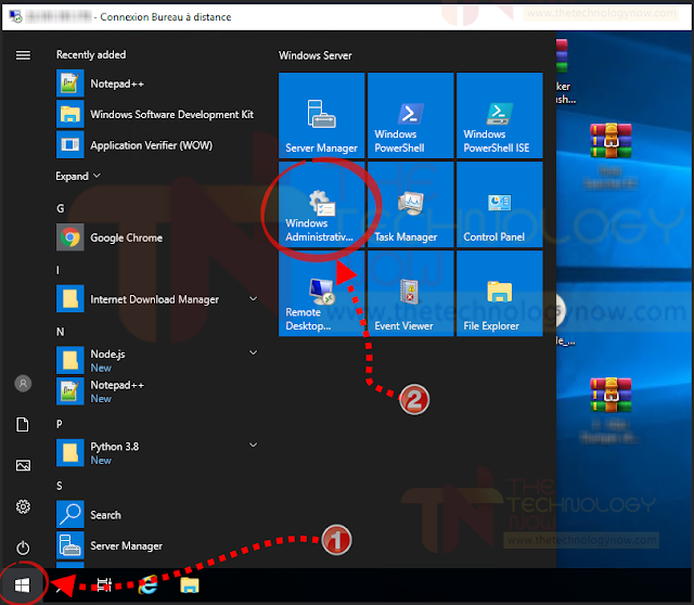 بالصور طريقة تغيير باسوورد الأرديبي ( RDP ) ( Windows Server 2019 )