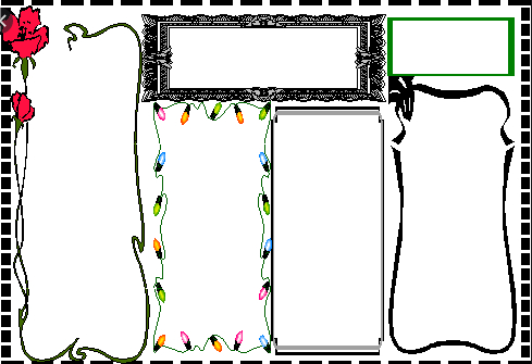 جاهز للكتابة على إطارات قابلة للطي