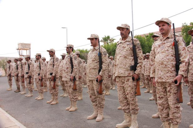 لبس الحرس الوطني الجديد 1440