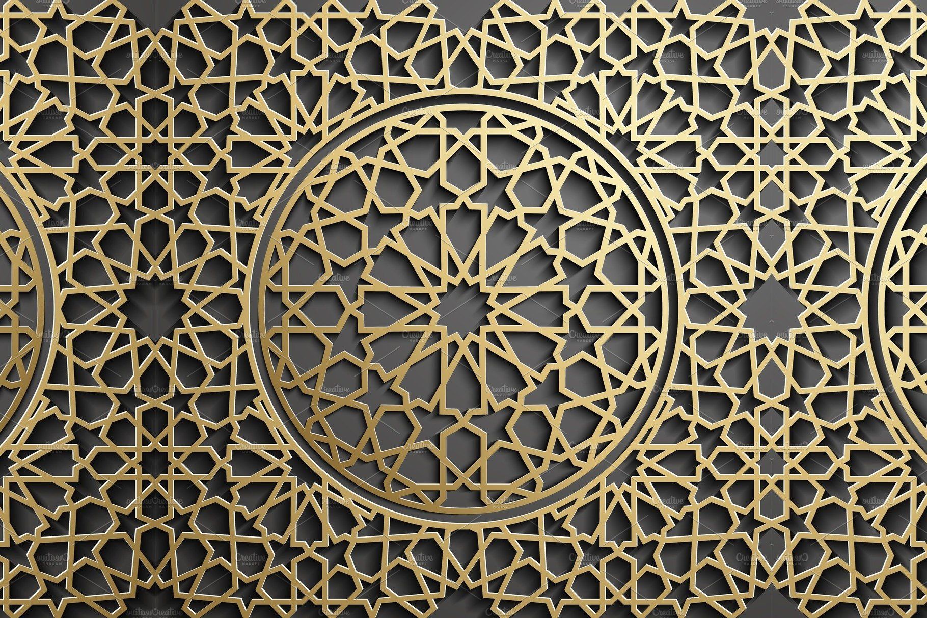 الزخارف الإسلامية للفوتوشوب