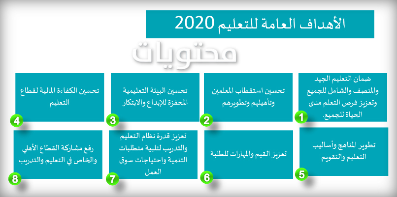 سياسة التعليم في المملكة ، رؤية 2030