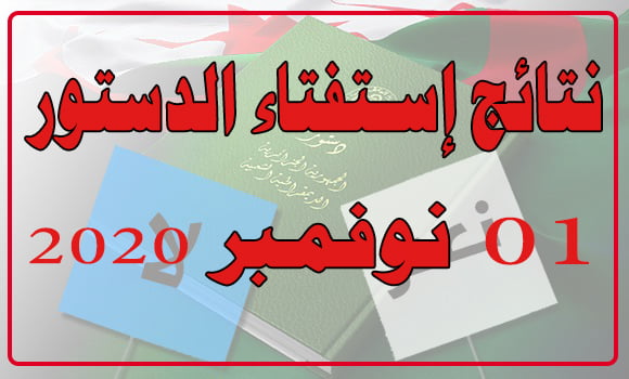 1 نوفمبر 2020 نتائج الاستفتاء على الدستور