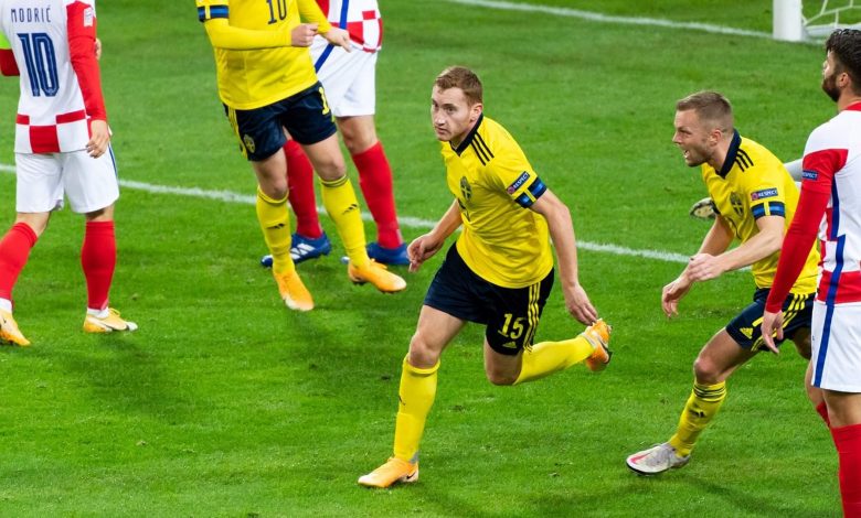 فازت السويد على كرواتيا في دوري الأمم الأوروبية. فازت السويد على كرواتيا في دوري الأمم الأوروبية.