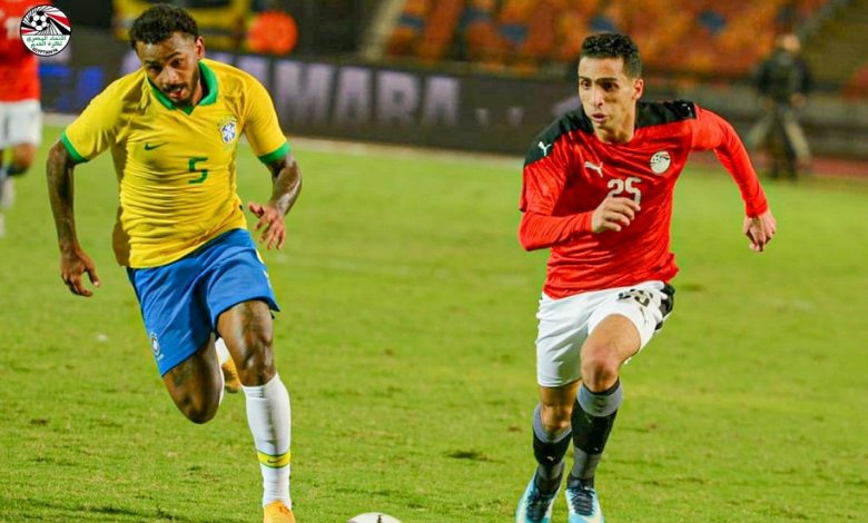 فاز منتخب مصر الأولمبي على البرازيل في مباراة ودية فاز منتخب مصر الأولمبي على البرازيل في مباراة ودية