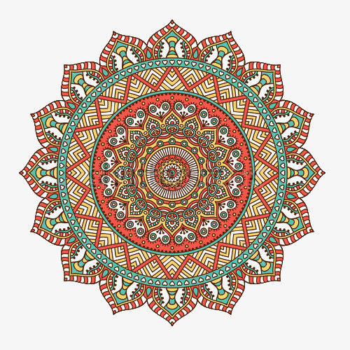 زخارف إسلامية بسيطة للتصميم 