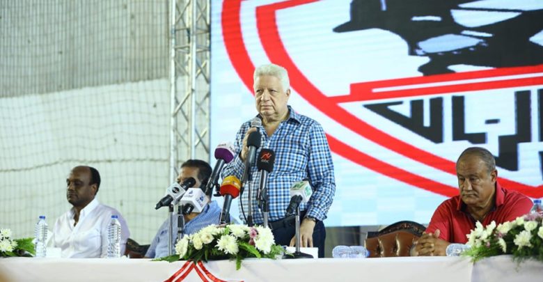 مرتضى منصور يعلن موعد وصول المدير الفني الجديد للزمالك.
