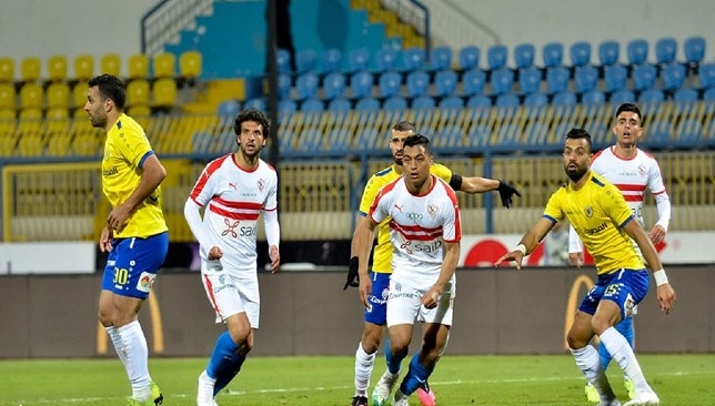 الزمالك فاز بالدوري ثلاث مرات في الشباك الإسماعيلي.