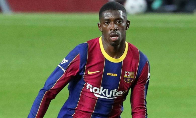 برشلونة يعلن إصابة ديمبيلي أعلن برشلونة إصابة ديمبلي.