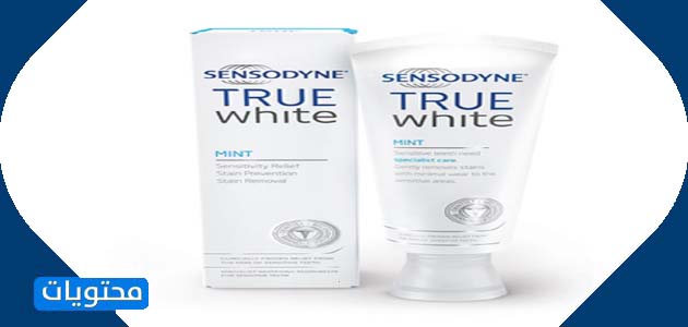 معجون أسنان سنسوداين ترو وايت