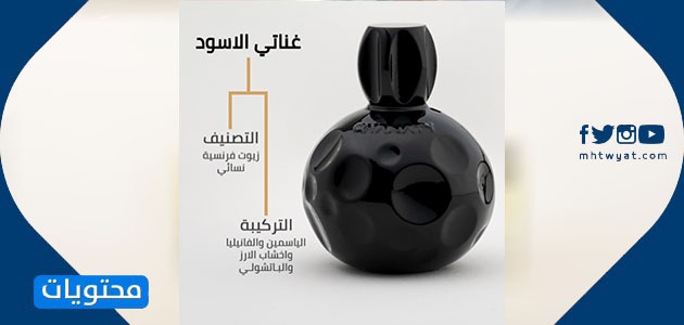عطر غناتي الاسود