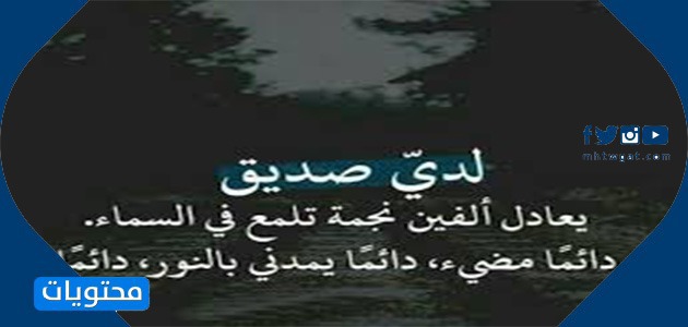 اقتباسات رائعة عن الصداقة 