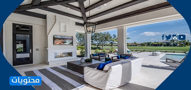 تصميم استراحة فاخرة