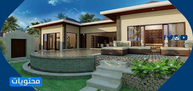 تصميم استراحة فاخرة