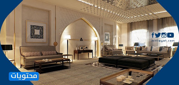 التصميمات الداخلية للفلل السعودية