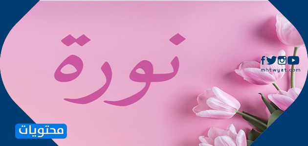 معنى اسم نورا