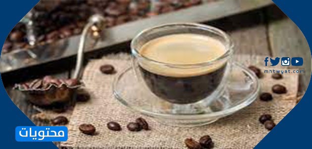 مشروب قهوة اسبريسو