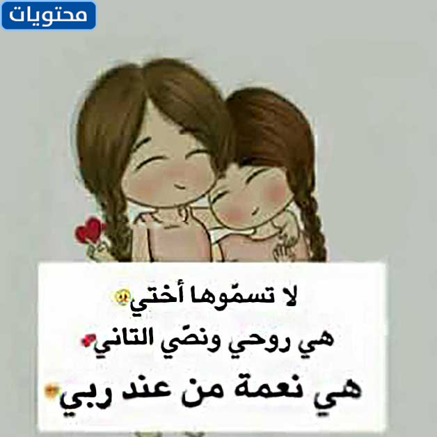 عبارات عن الاخوات