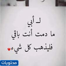 اقتباسات لطيفة عن أبي