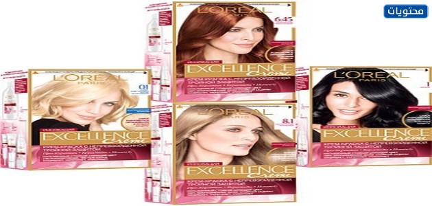 صبغة شعر لوريال اكسلنس بدون الأمونيا
