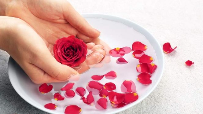 صيغة ماء الورد والجلسرين