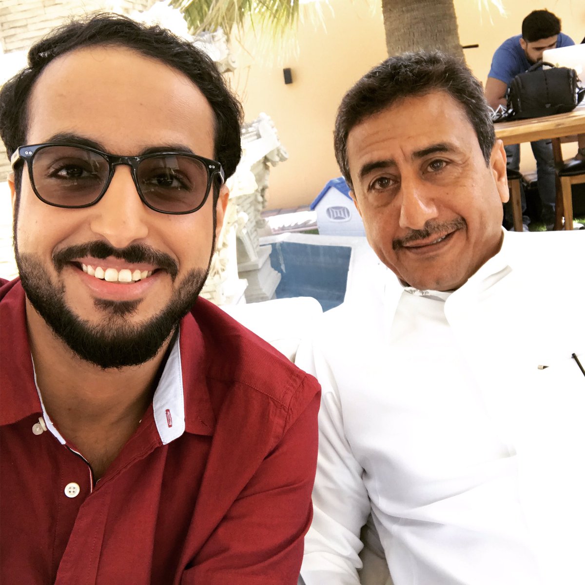 من هو خالد صقر زوج الهام على ويكيبيديا؟