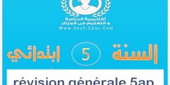 revision francais 5ap