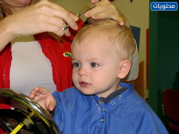 صور احدث تسريحات اطفال شباب مواليد