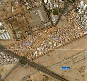 خريطة تفصيلية لإلغاء أحياء جدة عام 2022