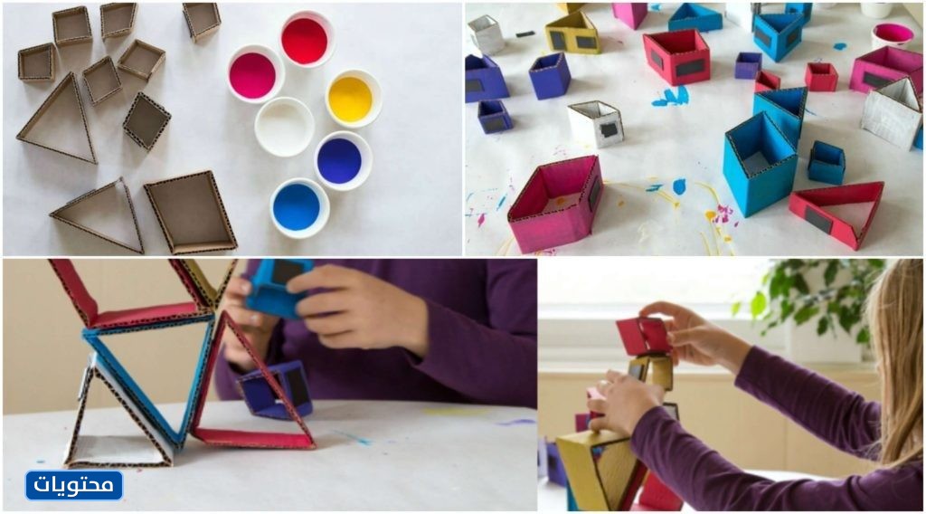 أفكار إعادة التدوير للأطفال