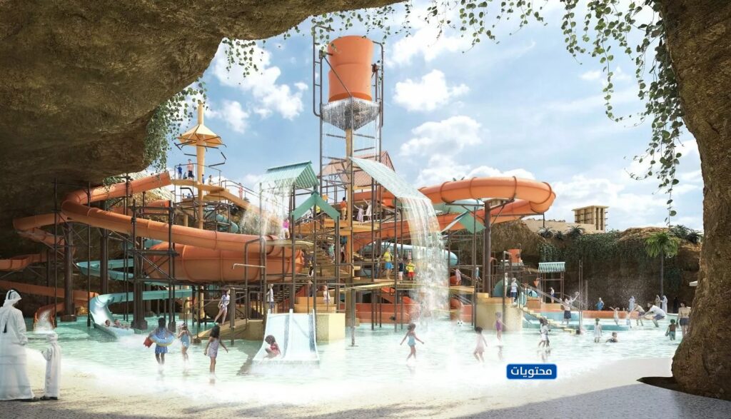 الصور الأولى لحديقة مائية في السعودية