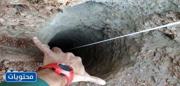 صور من البئر حيث سقط ريان مغربي