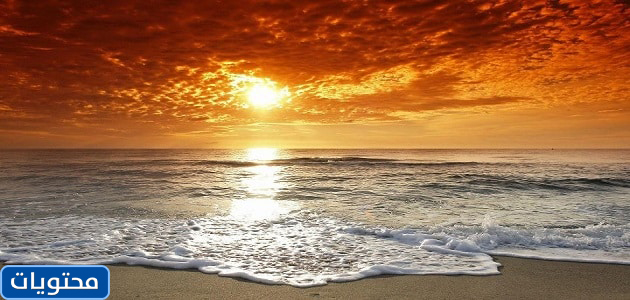 غروب الشمس صور المناظر البحرية