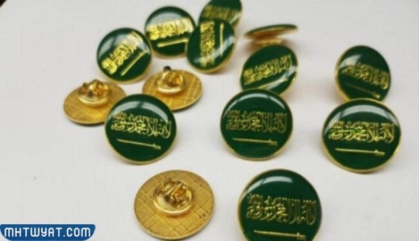 بروش اليوم الوطني دبوس