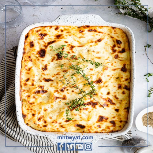 طريقة المكرونة بالبشاميل