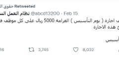 تفاصيل غرامة العمل في يوم التأسيس السعودي للمخالفين 1445